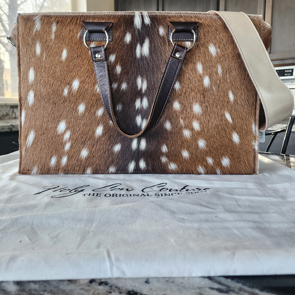 Genuine Axis Hide "Get Outa Dodge" Tote